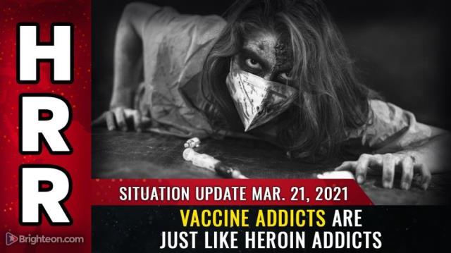 Vaccine ADDICTS are just like HEROIN ADDICTS