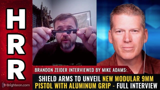 Shield Arms to unveil new modular 9mm pistol with ALUMINUM grip - Full interview