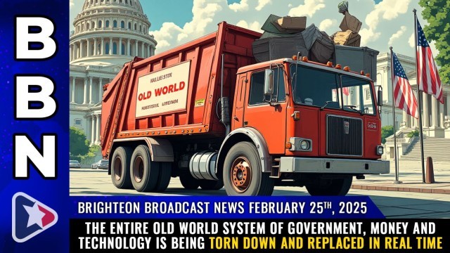 The entire OLD WORLD system of government, money and technology is being torn down and replaced in real time