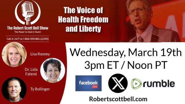 Texas Measles Treatment, Lisa Rooney, Seasonal Allergies, Dr. Lida Fatemi, Conscious Physician Method, Ty Bollinger, JFK Files