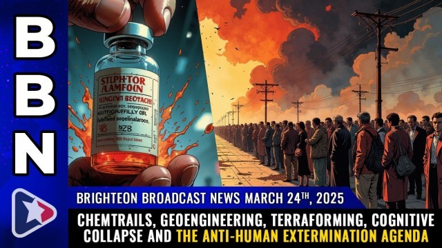 Chemtrails, geoengineering, TERRAFORMING, cognitive collapse and the anti-human EXTERMINATION agenda