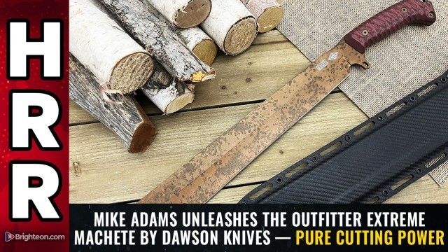 Mike Adams Unleashes the Outfitter Extreme Machete by Dawson Knives — Pure Cutting Power