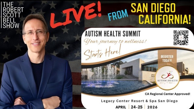 LIVE! From The Autism Health Summit, Science Studies Fail Review, Healthy School Lunch, Sanders Aligns with Kennedy, Surprise Special Guests!