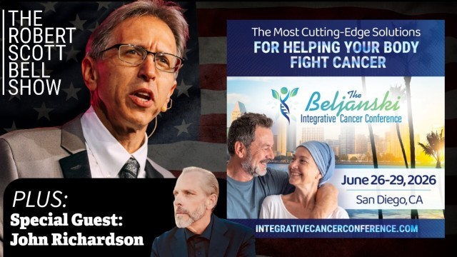 Live from the Beljanski Integrative Cancer Conference, Bayer Ruling, John Richardson, Laetrile/B17, Chris Evert Ovarian Cancer